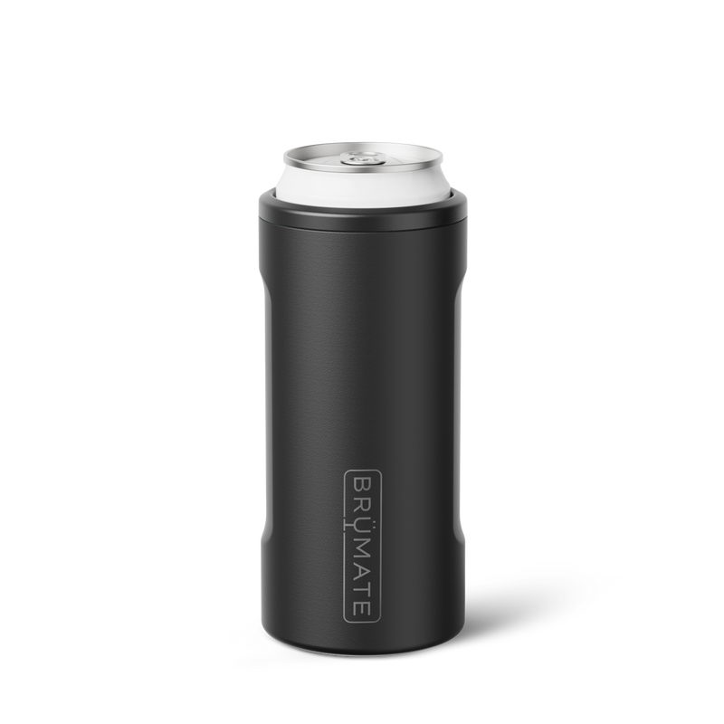 Hopsulator Slim | Matte Black | 12oz Slim Cans B4