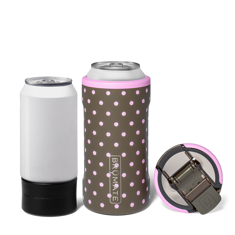 Hopsulator Trio | Mocha Dot | 12/16oz Standard Cans J5